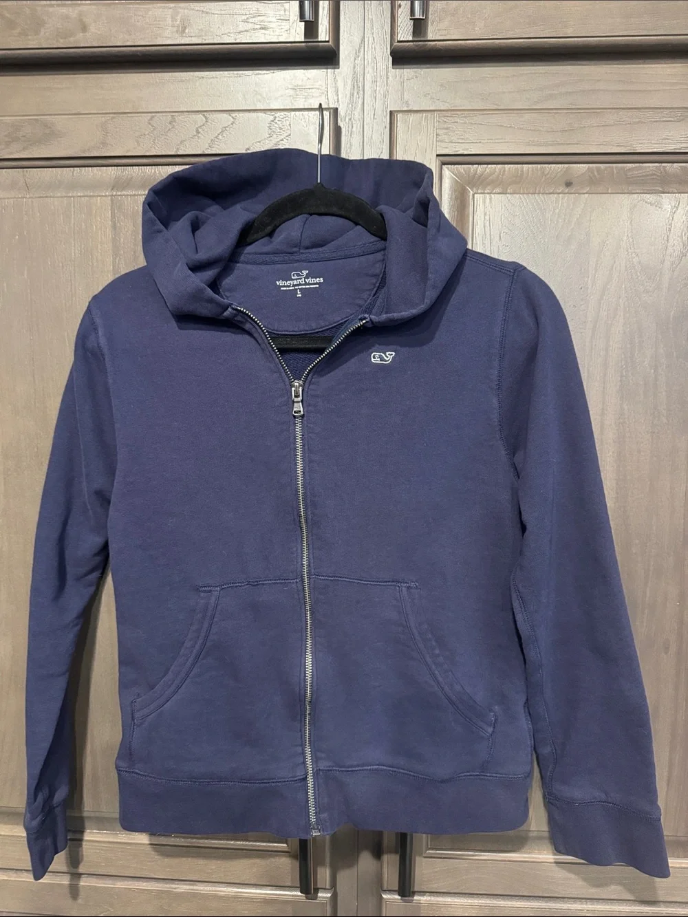 Vineyard Vines Kids Navy Full-Zip Hoodie